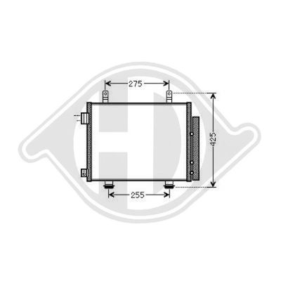 DCC1791 DIEDERICHS Конденсатор, кондиционер