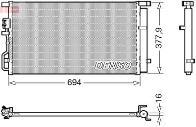 WG2169978 WILMINK GROUP Конденсатор, кондиционер