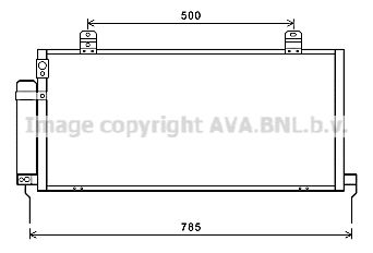 MTA5221D AVA QUALITY COOLING Конденсатор, кондиционер