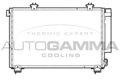 105898 AUTOGAMMA Конденсатор, кондиционер