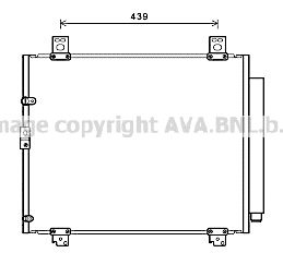 TO5680D AVA QUALITY COOLING Конденсатор, кондиционер