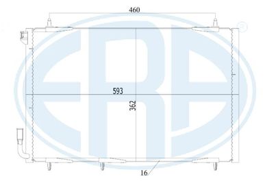 667167 ERA Конденсатор, кондиционер