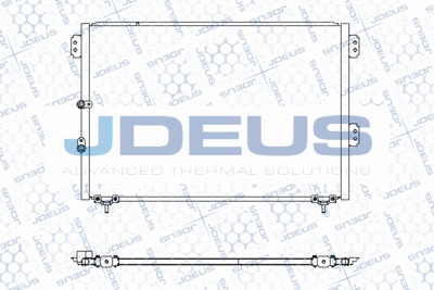 728M06 JDEUS Конденсатор, кондиционер
