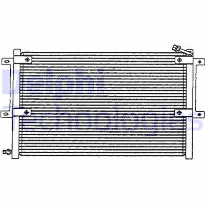 TSP0225100 DELPHI Конденсатор, кондиционер