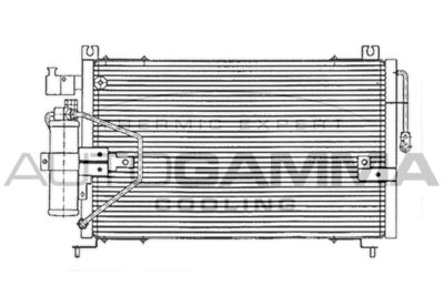 103790 AUTOGAMMA Конденсатор, кондиционер