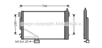 MSA5200D AVA QUALITY COOLING Конденсатор, кондиционер