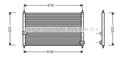 HD5062 AVA QUALITY COOLING Конденсатор, кондиционер