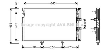 TO5226 AVA QUALITY COOLING Конденсатор, кондиционер