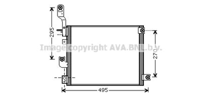 HY5194 AVA QUALITY COOLING Конденсатор, кондиционер