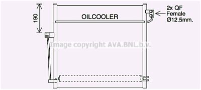 MS5707D AVA QUALITY COOLING Конденсатор, кондиционер