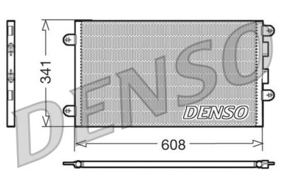 DCN01012 DENSO Конденсатор, кондиционер