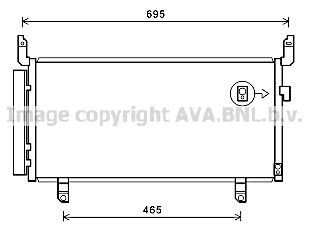 SU5104D AVA QUALITY COOLING Конденсатор, кондиционер