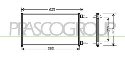 FT133C007 PRASCO Конденсатор, кондиционер