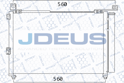 712M19 JDEUS Конденсатор, кондиционер