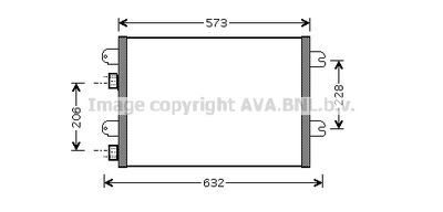 RTA5317 AVA QUALITY COOLING Конденсатор, кондиционер