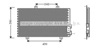 AL5063 AVA QUALITY COOLING Конденсатор, кондиционер