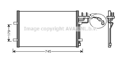 FDA5367 AVA QUALITY COOLING Конденсатор, кондиционер