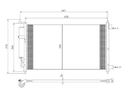 7110518 PowerMax Конденсатор, кондиционер