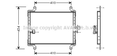 FT5206 AVA QUALITY COOLING Конденсатор, кондиционер