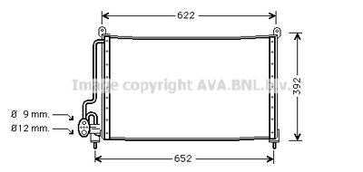 OL5229 AVA QUALITY COOLING Конденсатор, кондиционер