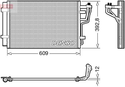 DCN41013 DENSO Конденсатор, кондиционер