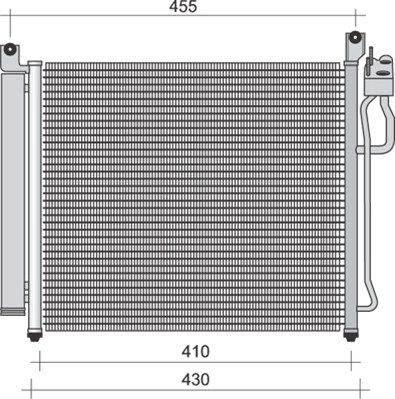 350203252000 MAGNETI MARELLI Конденсатор, кондиционер