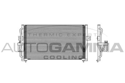 102885 AUTOGAMMA Конденсатор, кондиционер