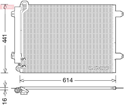 WG1917403 WILMINK GROUP Конденсатор, кондиционер