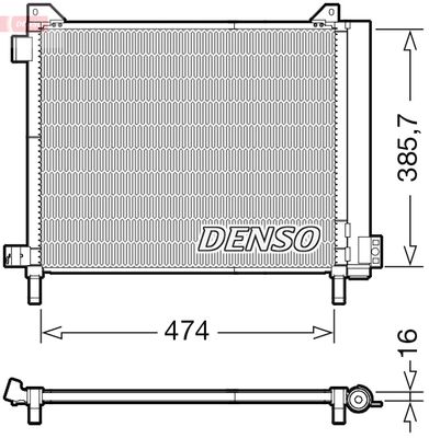 WG2170001 WILMINK GROUP Конденсатор, кондиционер