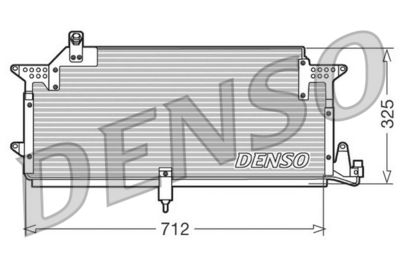 DCN32005 DENSO Конденсатор, кондиционер