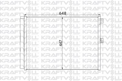 08060211 KRAFTVOLL GERMANY Конденсатор, кондиционер
