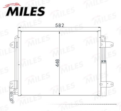 ACCB055 MILES Конденсатор, кондиционер