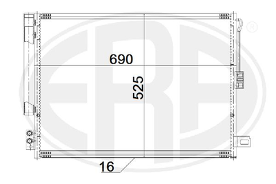 WG2016801 WILMINK GROUP Конденсатор, кондиционер