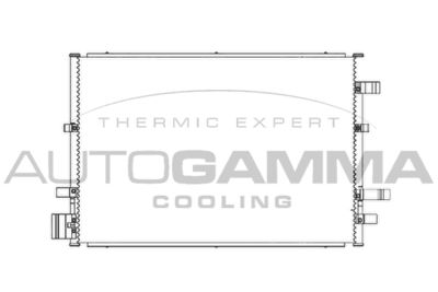 103603 AUTOGAMMA Конденсатор, кондиционер
