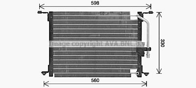 HY5582 AVA QUALITY COOLING Конденсатор, кондиционер