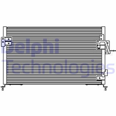 TSP0225443 DELPHI Конденсатор, кондиционер