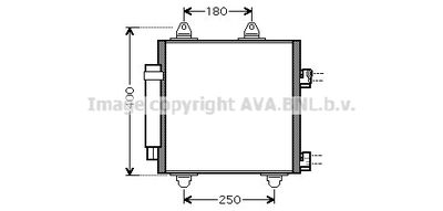 TOA5414D AVA QUALITY COOLING Конденсатор, кондиционер