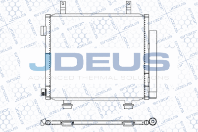 742M24 JDEUS Конденсатор, кондиционер