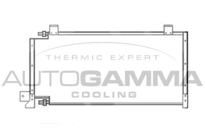 103888 AUTOGAMMA Конденсатор, кондиционер