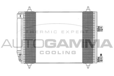 103116 AUTOGAMMA Конденсатор, кондиционер