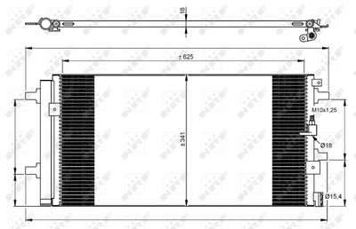 WG2160516 WILMINK GROUP Конденсатор, кондиционер