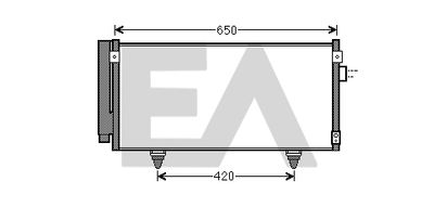 30C68014 EACLIMA Конденсатор, кондиционер