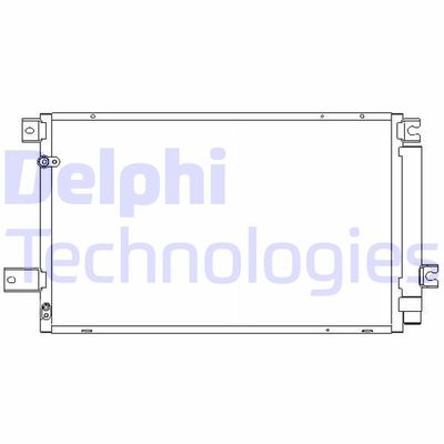 TSP0225658 DELPHI Конденсатор, кондиционер