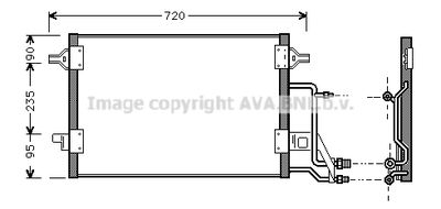 AI5140 AVA QUALITY COOLING Конденсатор, кондиционер