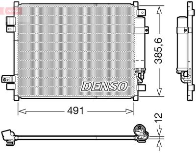 WG2270560 WILMINK GROUP Конденсатор, кондиционер