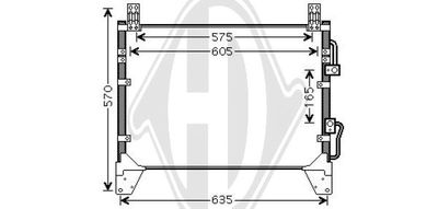 DCC1507 DIEDERICHS Конденсатор, кондиционер