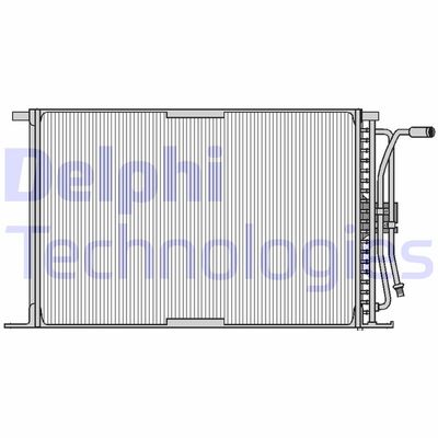 TSP0225026 DELPHI Конденсатор, кондиционер