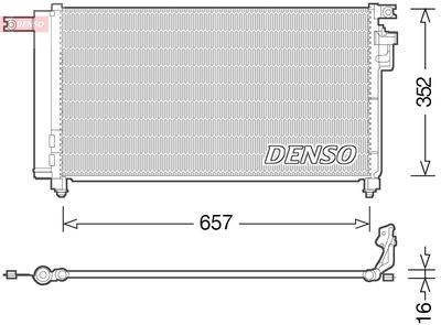 WG1917469 WILMINK GROUP Конденсатор, кондиционер