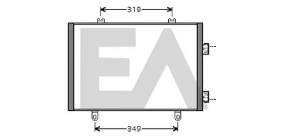 30C60049 EACLIMA Конденсатор, кондиционер