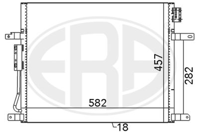 667067 ERA Конденсатор, кондиционер